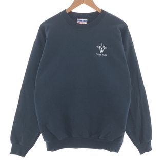 ヘインズ(Hanes)の古着 ヘインズ Hanes プリントスウェットシャツ トレーナー メンズXL /taa001107(スウェット)