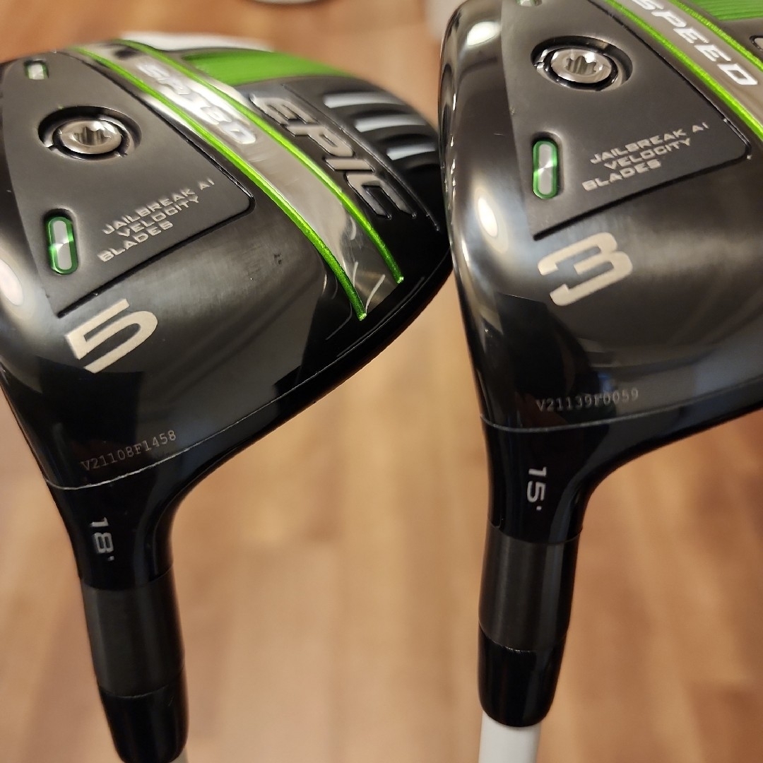 Callaway - 【レフティ】エピック スピード フェアウェイウッド 3W&5W