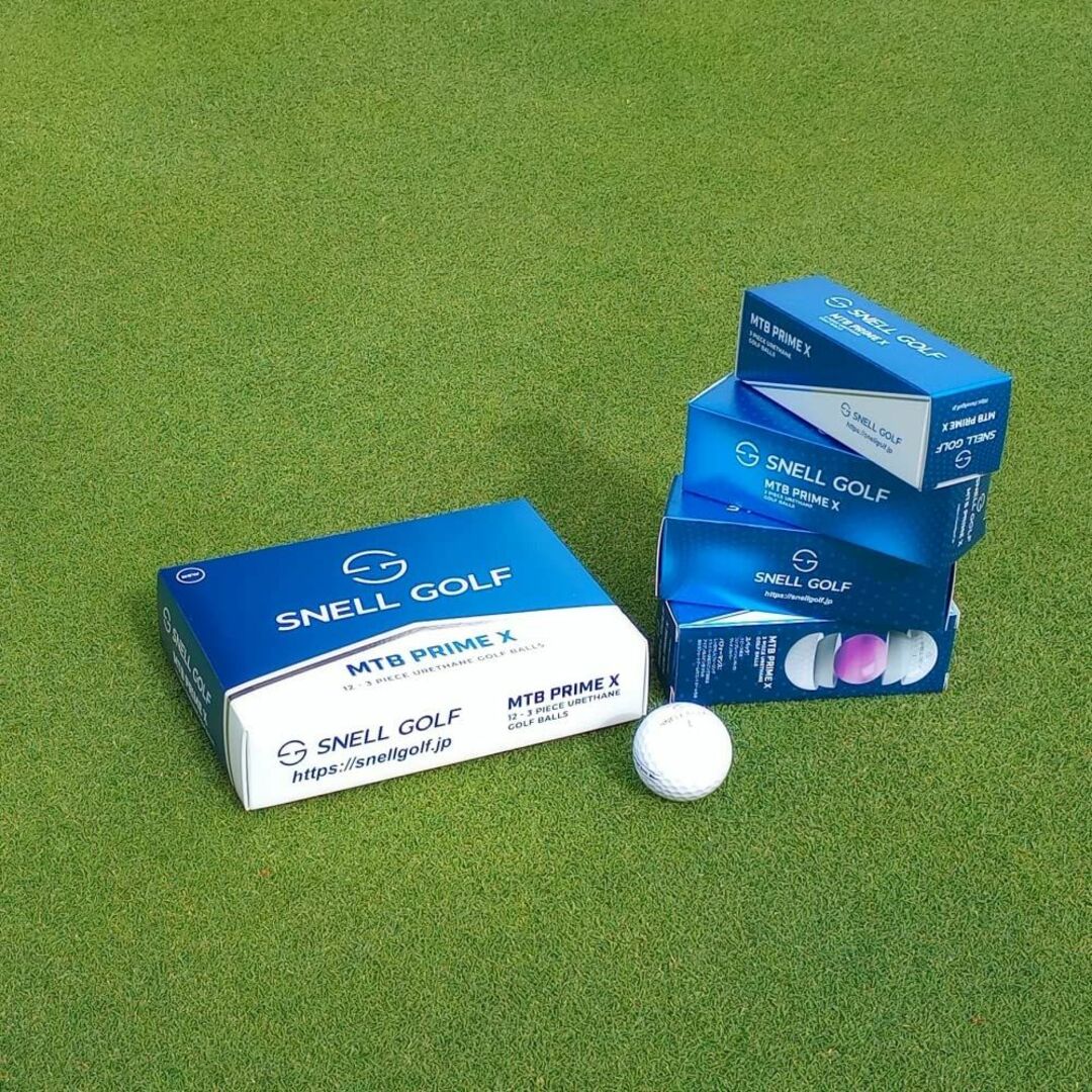 Snell Golf MTB PRIME X（白）５ダース 日本正規品 ■ US
