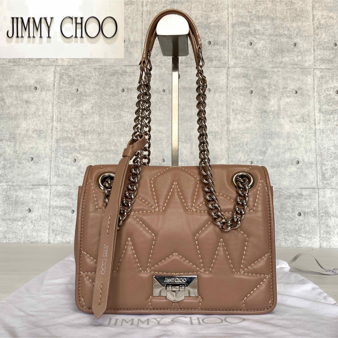 JIMMY CHOO - 【良品】JIMMY CHOO HELIA/S キルティング ショルダー ...