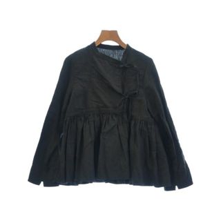 ネストローブ(nest Robe)のnest robe ネストローブ ブラウス F 黒系 【古着】【中古】(シャツ/ブラウス(長袖/七分))