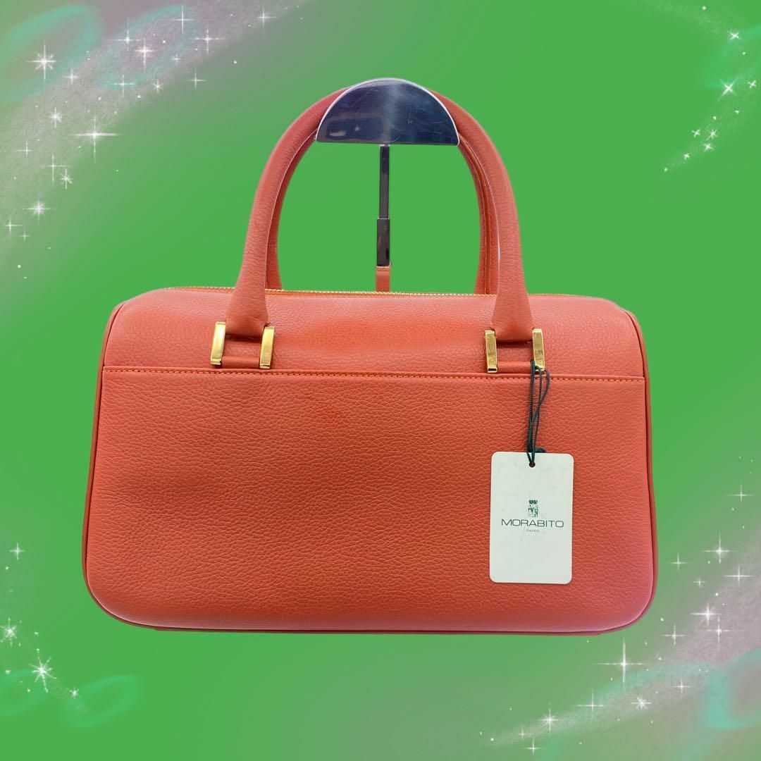 MORABITO - 《未使用に近い 超美品》 モラビト レザー ハンドバッグ