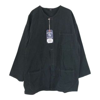 ザリアルマッコイズ(THE REAL McCOY'S)のThe REAL McCOY'S ザリアルマッコイズ 長袖シャツ MS21007 JUNK FORCE BLACK PAJAMA SHIRT ブラック パジャマ シャツ ブラック系 XL【美品】【中古】(シャツ)