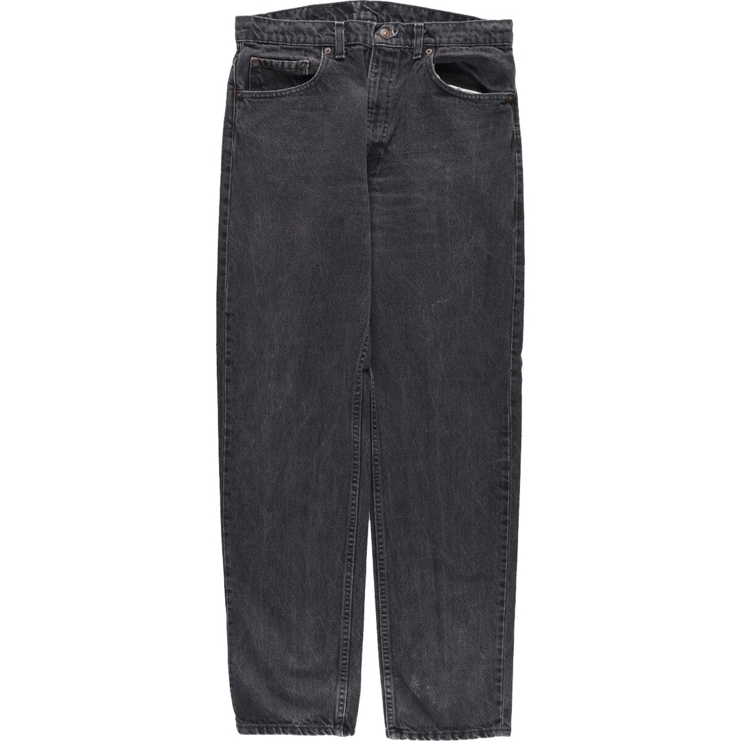 90年代 リーバイス Levi's 505 ブラックジーンズ テーパードデニムパンツ USA製 メンズw34 ヴィンテージ /eaa375534