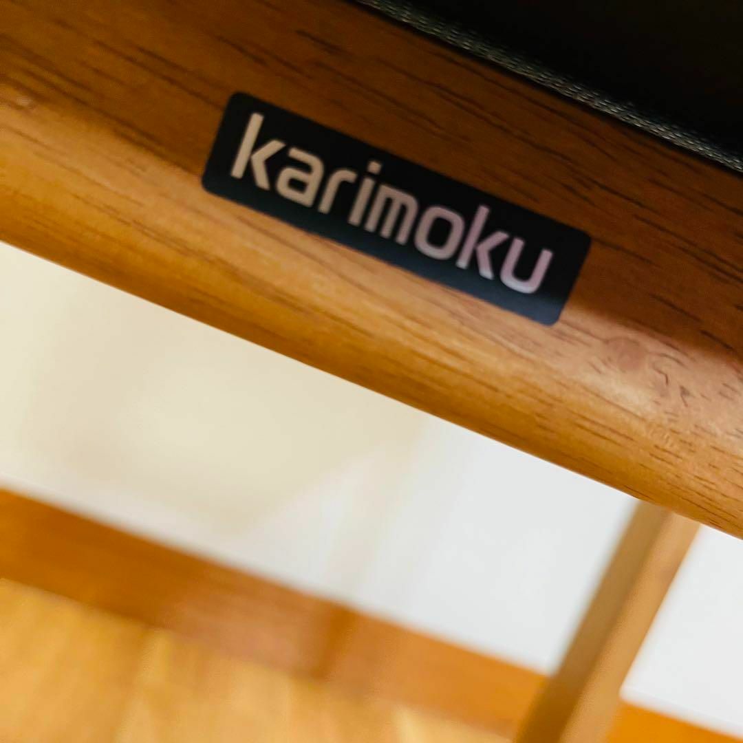 【美品】キャスター付 KARIMOKU カリモク 学習木製椅子 XT1811IH 6