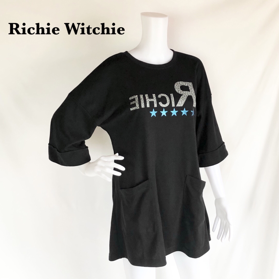 【richie witchie 】プリントカットソー　トレーナー | フリマアプリ ラクマ