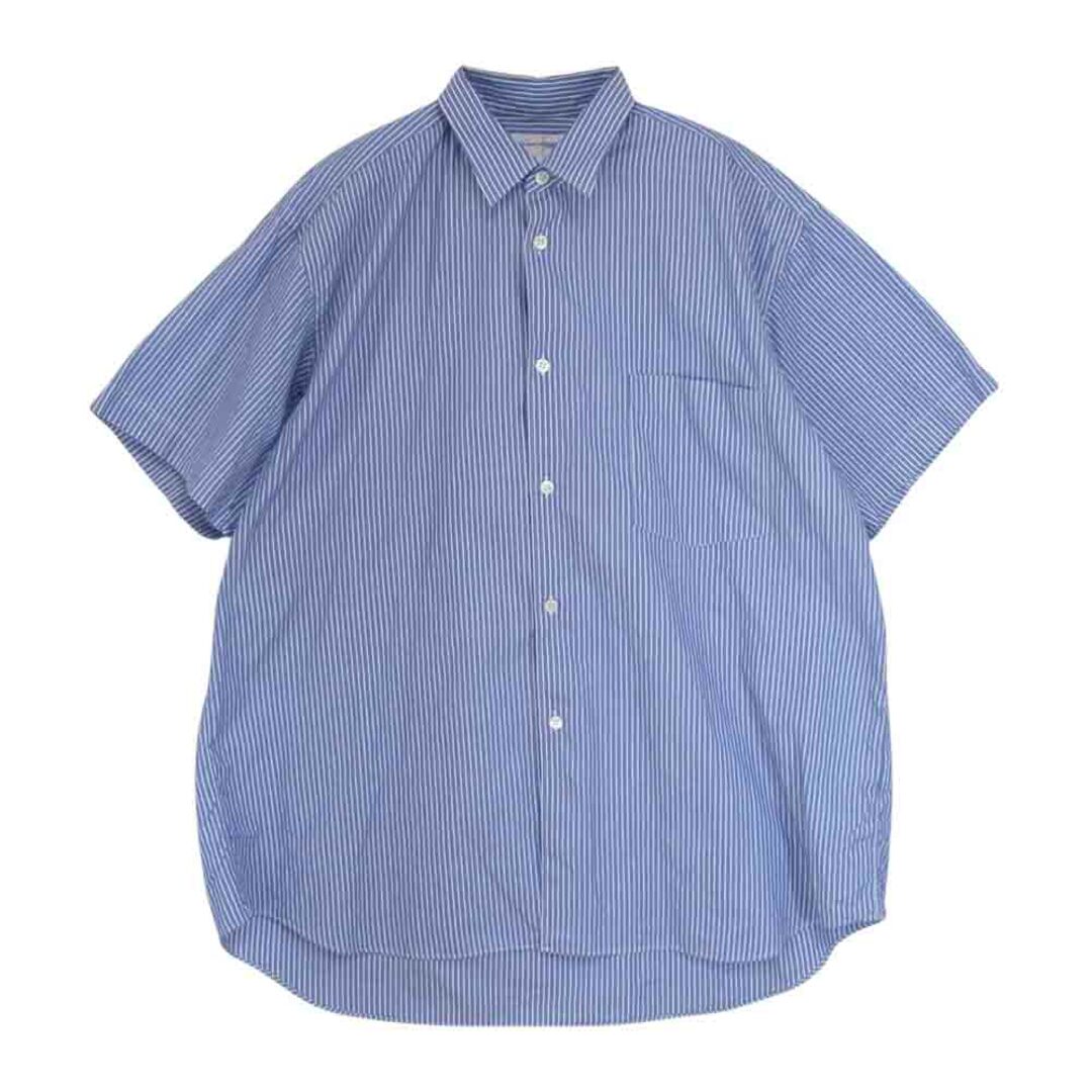 【新品】コムデギャルソンシャツ オーバーサイズ ストライプ 半袖シャツ
