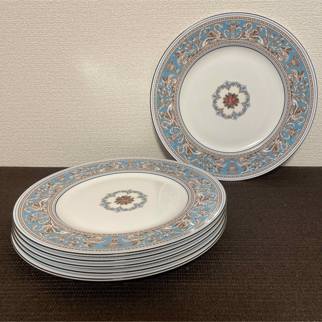 WEDGWOOD - ウェッジウッド フロレンティーン ターコイズ ディナー
