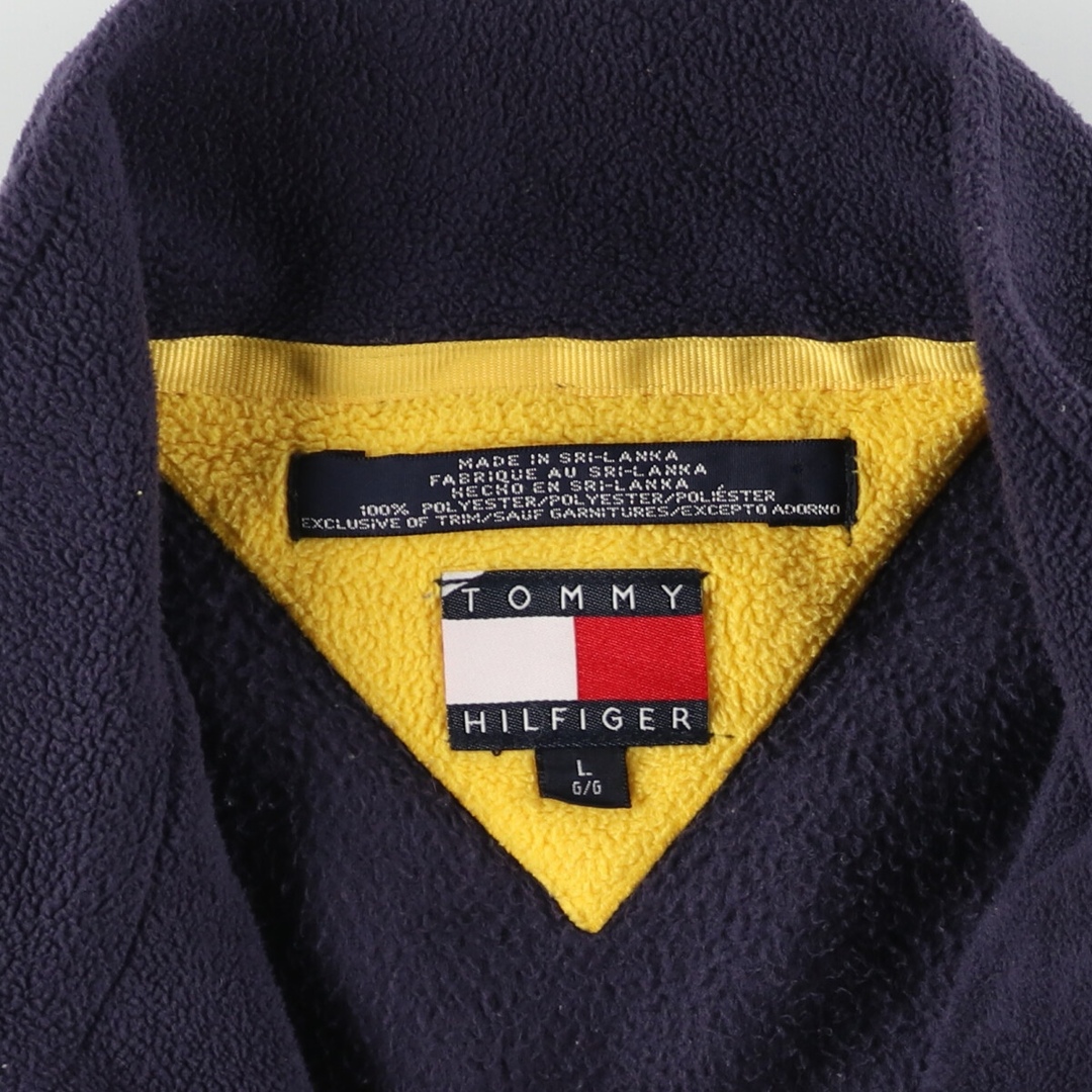 TOMMY HILFIGER(トミーヒルフィガー)の古着 90年代 トミーヒルフィガー TOMMY HILFIGER フリースベスト メンズXL ヴィンテージ /eaa376728 メンズのトップス(ベスト)の商品写真