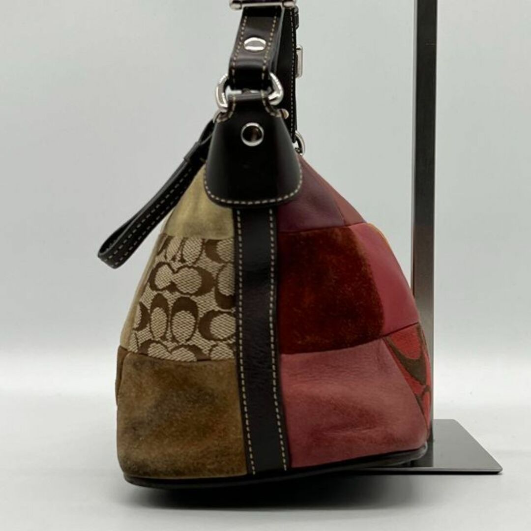 COACH - ✨️良品✨️COACH シグネチャー パッチワーク ハンドバッグ