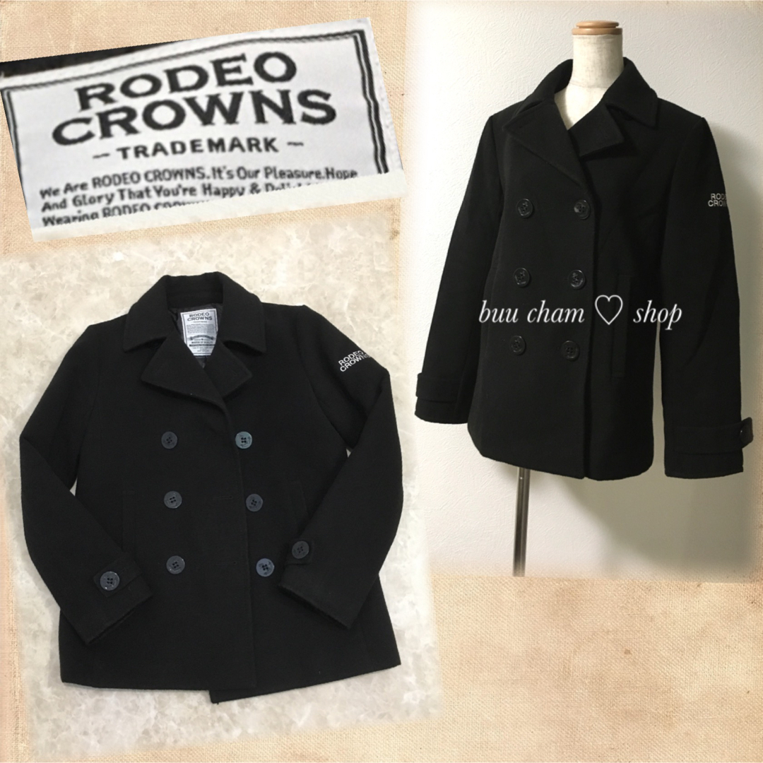 RODEO CROWNS(ロデオクラウンズ)のRODEO CROWNS♡ピーコート　中綿　Thinsulate レディースのジャケット/アウター(ピーコート)の商品写真