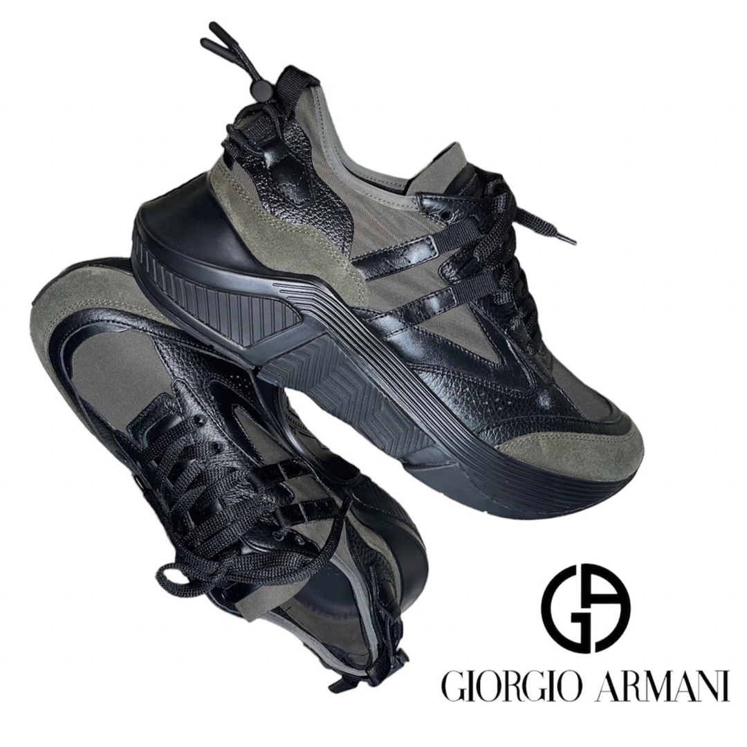 Giorgio Armani - 【新品未使用品】ジョルジオアルマーニ スニーカー 7