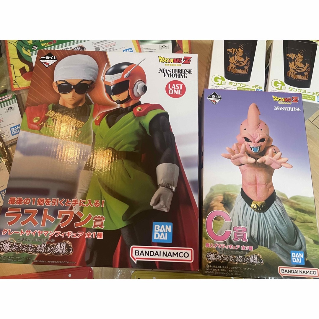 一番くじ ドラゴンボール C賞 魔人ブウ ラストワン グレートサイヤマン オマケ