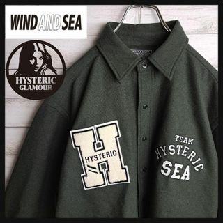 ヒステリックグラマー(HYSTERIC GLAMOUR)の【最高コラボ】ヒステリックグラマー ウィンダンシー シャツジャケット ネルシャツ(ブルゾン)