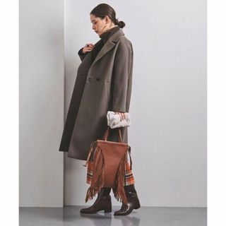 UNITED ARROWS テーラードコート モカ ロングコート