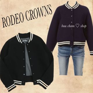 ロデオクラウンズ(RODEO CROWNS)のRODEO CROWNS♡ラインリブブルゾン(ブルゾン)