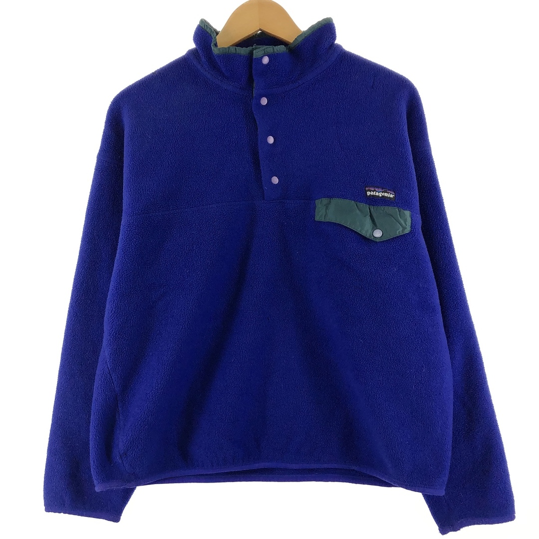 90's vintage patagonia シンチラスナップT フリース