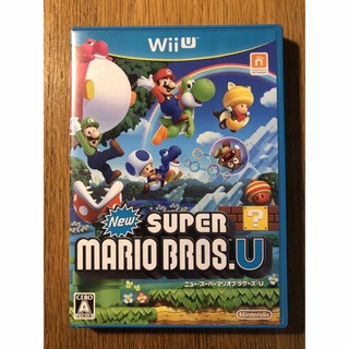ウィーユー(Wii U)のNew スーパーマリオブラザーズ・U 動作確認済(家庭用ゲームソフト)