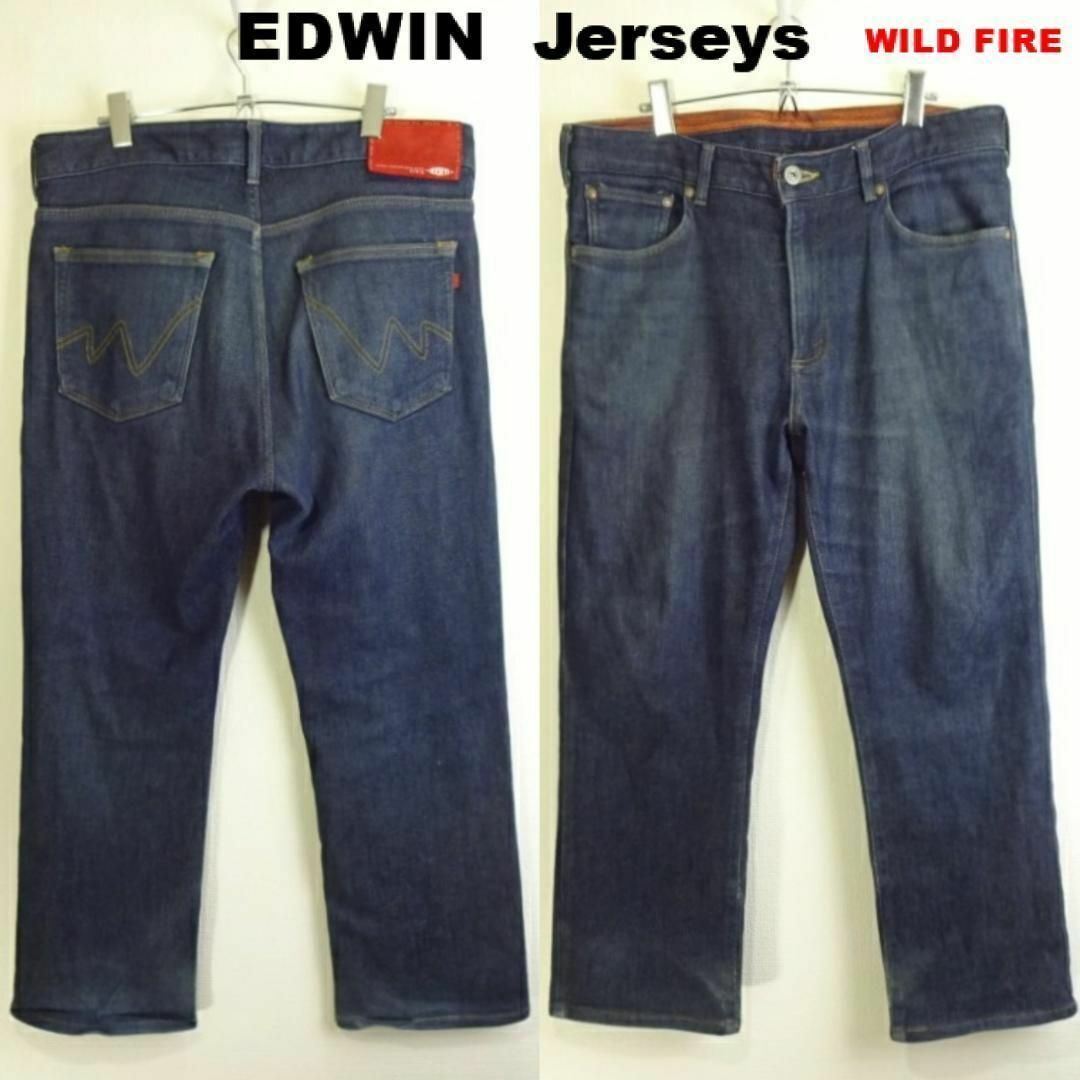 EDWIN エドウィン デニムパンツ ソフトジーンズ インディゴ メンズ W91