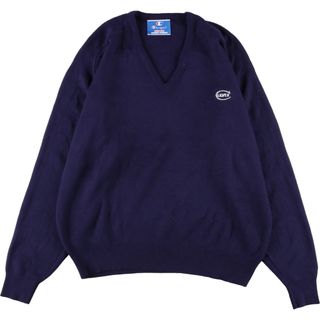 【大きめサイズ】champion チャンピオン　薄手　ニット　セーター　トリコ