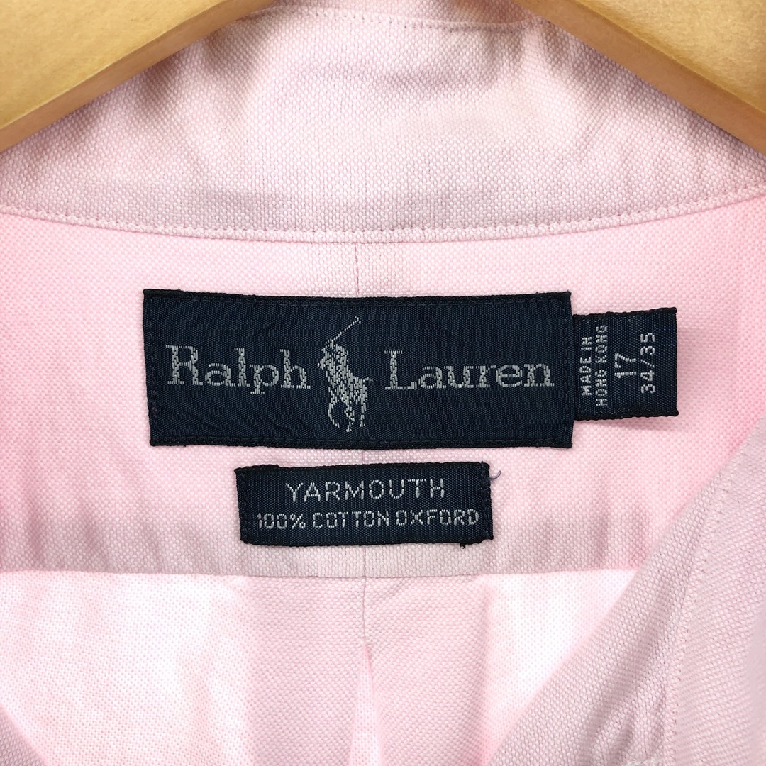 Ralph Lauren(ラルフローレン)の古着 ラルフローレン Ralph Lauren YARMOUTH オックスフォード 長袖 ボタンダウンシャツ メンズXL /eaa376367 メンズのトップス(シャツ)の商品写真