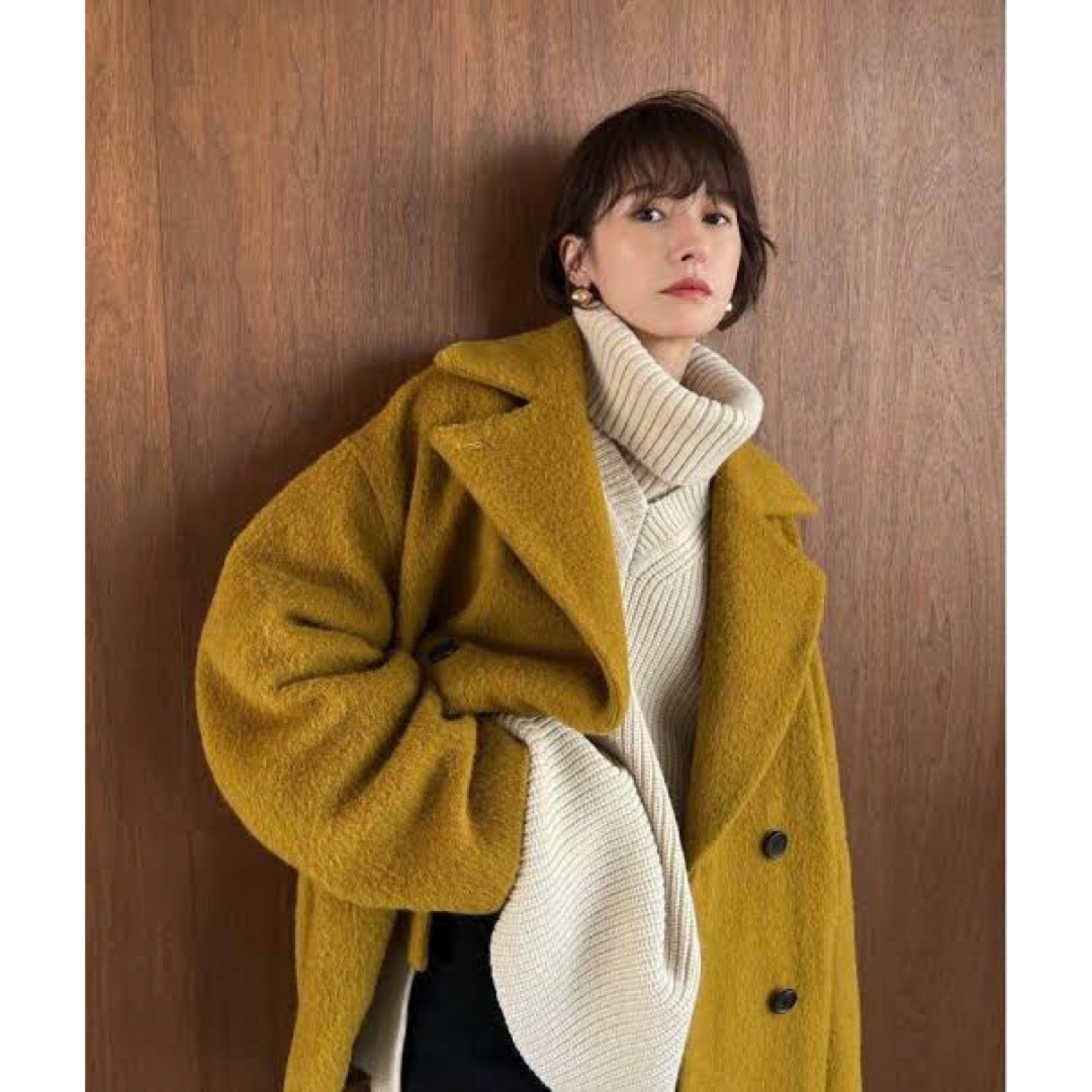 CLANE - OVER LINE DOUBLE COATの通販 by yua's shop|クラネならラクマ