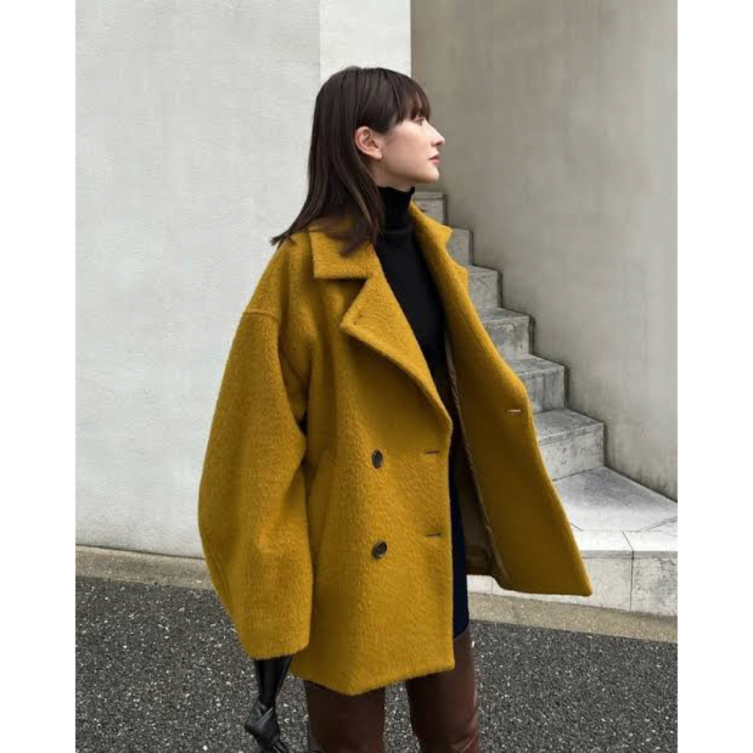 CLANE - OVER LINE DOUBLE COATの通販 by yua's shop|クラネならラクマ