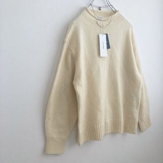 ニジュウサンク(23区)のタグ付き未使用品★23区★ウールカシミヤボトルネックニット イエロー(ニット/セーター)