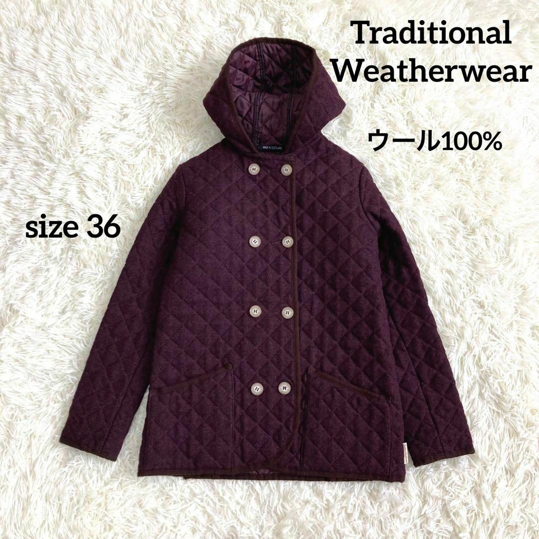 Traditional Weatherwear ウールキルティングジャケット