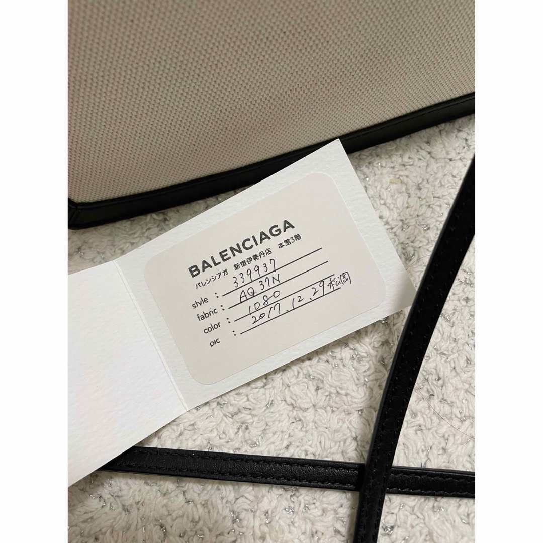 Balenciaga - BALENCIAGA ネイビーポシェット ショルダーバッグの通販