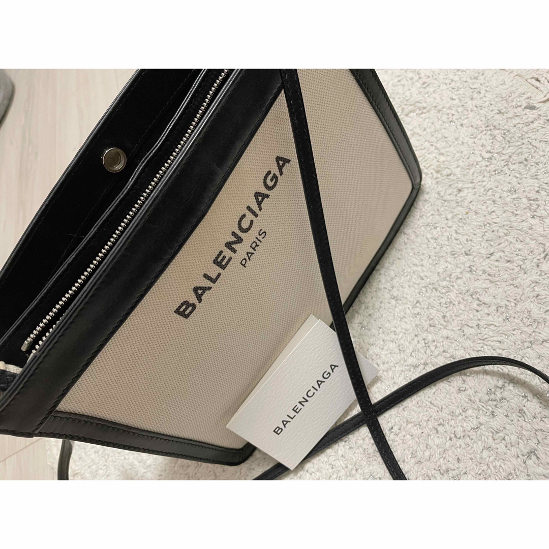 Balenciaga - BALENCIAGA ネイビーポシェット ショルダーバッグの通販
