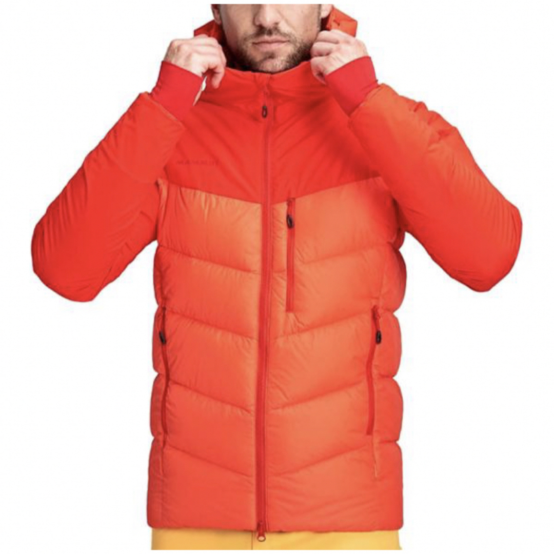 Mammut - 新品 マムート ダウンジャケット メンズ Lサイズ オレンジの