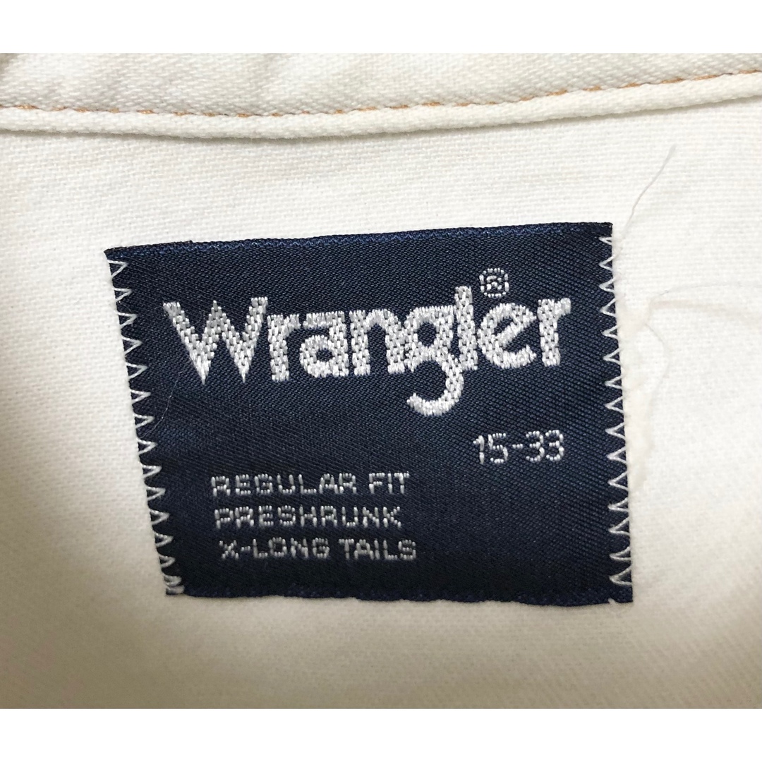 80's USA製 Wrangler Western Shirt ラングラー 1