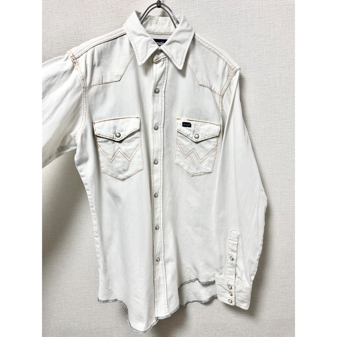 80's USA製 Wrangler Western Shirt ラングラー