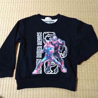 バンダイ(BANDAI)の仮面ライダーリバイス　黒のトレーナー　110(Tシャツ/カットソー)