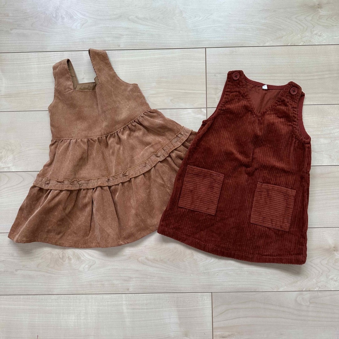 えりしゃん専用???? 女の子 子供服 まとめ売り 秋冬服 90-95 22点