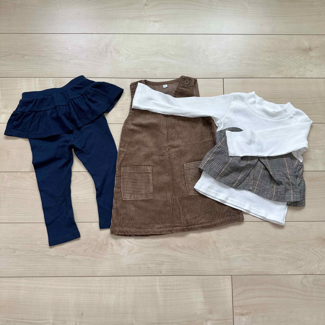 えりしゃん専用???? 女の子 子供服 まとめ売り 秋冬服 90-95 22点