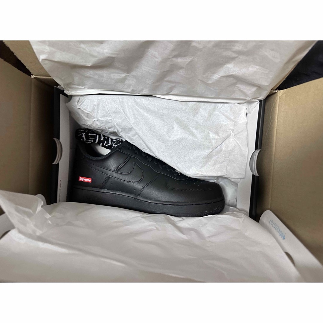 SUPREME × NIKE AIR FORCE 1 LOW "BLACK"