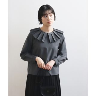 ビュルデサボン(bulle de savon)のT/W Pleats　ブラウス(シャツ/ブラウス(長袖/七分))