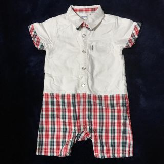 シップスキッズ(SHIPS KIDS)のまりこ様専用♡SHIPS シャツ ロンパース(ロンパース)