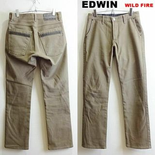 エドウィン(EDWIN)のエドウィン　WILDFIRE　W75cm　防寒防風デニム　ストレッチ　ベージュ(デニム/ジーンズ)