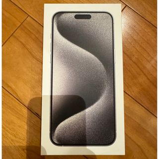 アイフォーン(iPhone)のiPhone15 Pro Max 256GB 白 ホワイトチタニウム(スマートフォン本体)