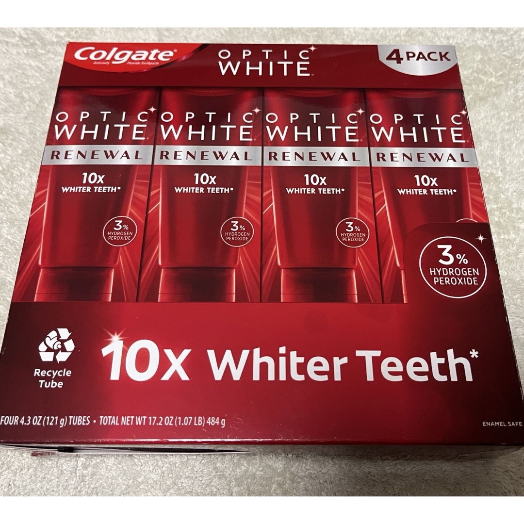 Colgate Renewal Optic White 4本