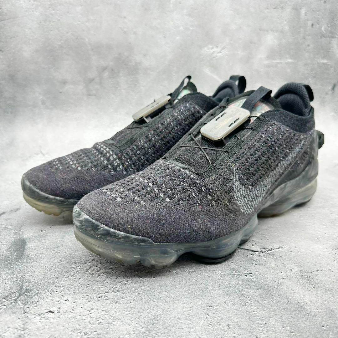 NIKE(ナイキ)の【美品】NIKE エアヴァイパー Max 2020 フライニット 黒 秋オススメ メンズの靴/シューズ(スニーカー)の商品写真