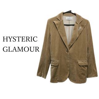 ヒステリックグラマー(HYSTERIC GLAMOUR)のヒステリックグラマー【美品】スカル×ラインストーン テーラード ジャケット(テーラードジャケット)