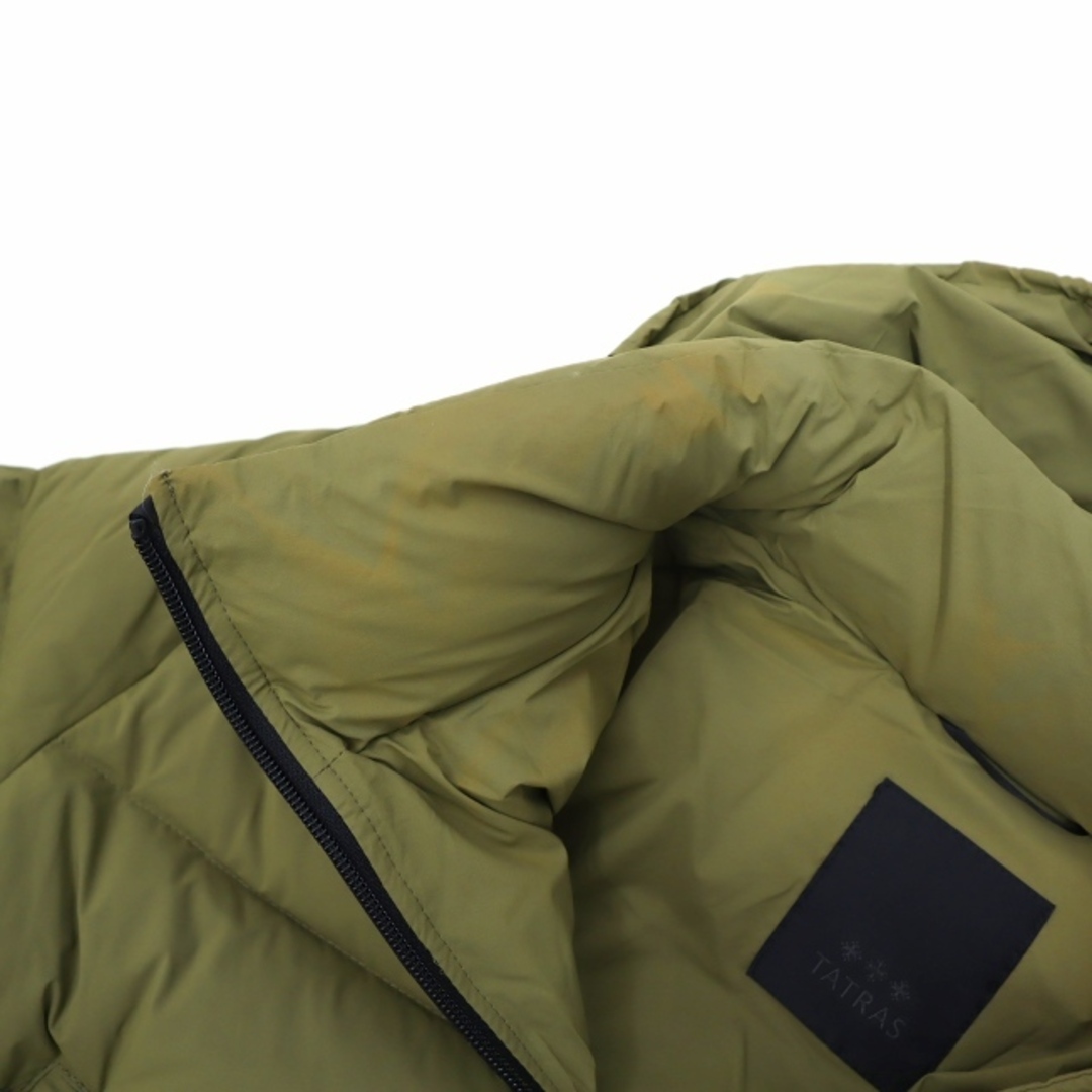 タトラス 21AW ボルボレ ナイロン ジップアップ ダウンジャケット