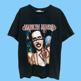 MARILYN MANSON マリリンマンソン 00s ビンテージ Tシャツ(Tシャツ/カットソー(半袖/袖なし))