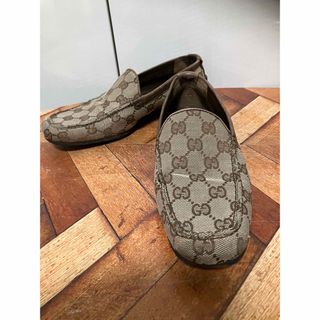 グッチ(Gucci)のGUCCI グッチ　GG柄　ローファー　36 1/2 (ローファー/革靴)