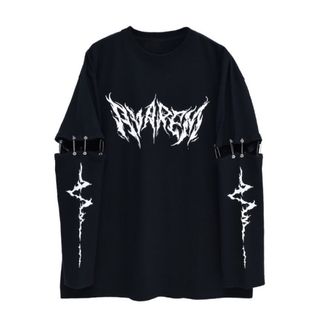 REFLEM レフレム AVAM ロゴ 2WAY ロンT カットソー Tシャツ-