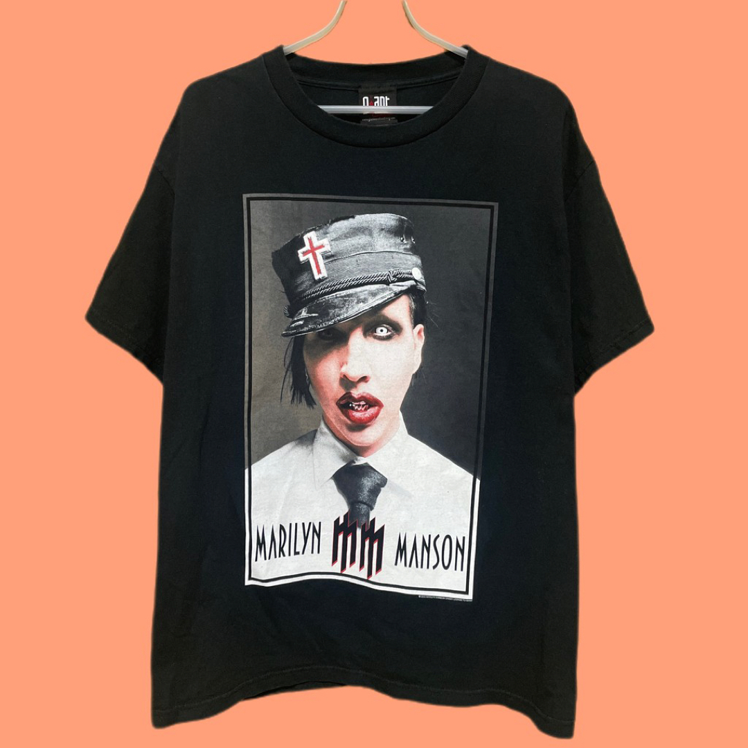L 00s MARILYN MANSON マリリンマンソン ビンテージ Tシャツ メンズのトップス(Tシャツ/カットソー(半袖/袖なし))の商品写真